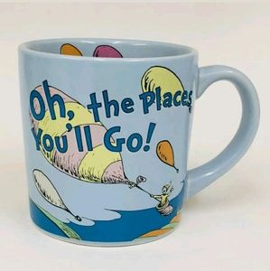 NWOB Dr Suess Oh The Places Coffee Mug